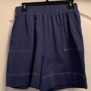 FREE PEOPLE Beach  Strada Shorts ONLY!!! Size Small Color Dark Denim Blue NWOT